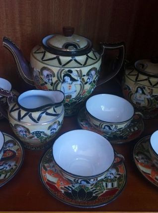 satsuma - Service à café pour 6 personnes - Porcelaine