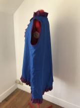 Gilet soie réversible Vintage