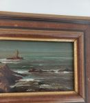 Peinture sur bois 3 mats en pointe du raz 