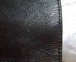 poignet cuir et cristal