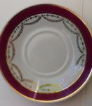 service café 6 tasses et soucoupes, porcelaine Limoges