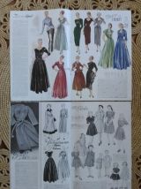 6 numéros "Modes et travaux" 1947