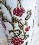 Porte parapluie/vase en céramique emmaillée