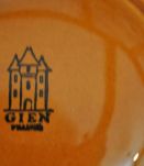 6 assiettes a fondue GHIEN