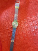 Montre SWATCH 1990 RARE GB 718E  BLUE NEPTUNE 
