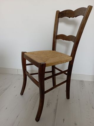 Chaises paillées