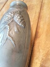 Petit vase "étain d'art" signé F.Cortesi