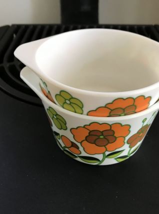 2 bols de camping vintage de la marque Téfal