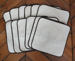 12 sets de table beiges Saint-Albray