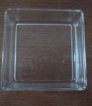 Vide poche cendrier pavé de verre