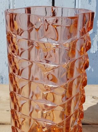 VASE ROSE, LUMINARC  