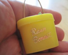 Chapeau pour la pluie rare petite boite house pour pluie 