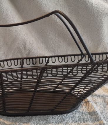 panier porte bouteille de table déco fete 