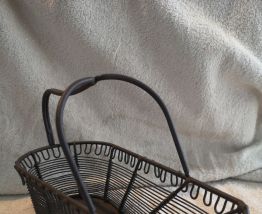 panier porte bouteille de table déco fete 