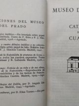 Catalogue des peintures du Musée du Prado. Madrid .1949