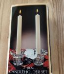 Bougeoirs verre