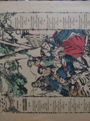 Image d'Epinal -Ronde de Guilleri- Imagerie Pellerin