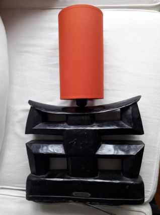 Lampe vintage de de style ethnique signée Itinéraires Paris