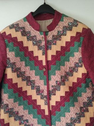 veste artisan créateur patchwork