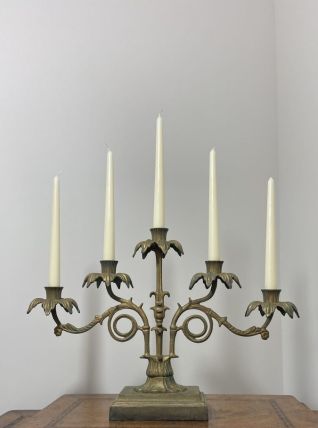 GRAND CHANDELIER D’ÉGLISE EN BRONZE XIXÈME