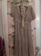 Best Mountain robe mousseline de soie vintage neuf