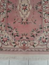 Tapis Chinois style Aubusson fait main 186x123cm