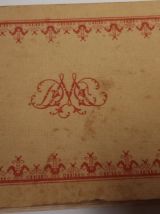 BIBLIOTHEQUE D.M.C. ALPHABET DE LA BRODEUSE LETTRES, CHIFFRE