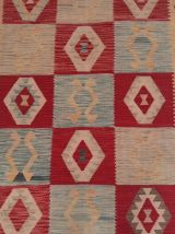 Kilim Afghan fait main 200x152cm