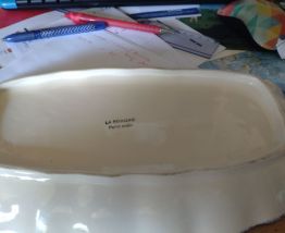 Plat Ancien Faiencerie Pornic