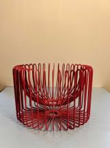 Corbeille à fruit IKEA Vintage rouge