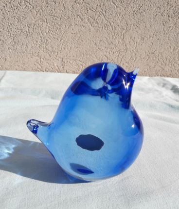 Oiseau en verre de Murano