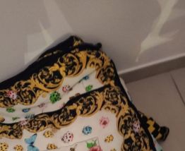 Couvre lit versace