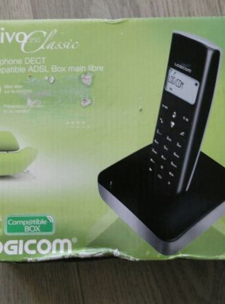 téléphone fixe main libre logicom neuf