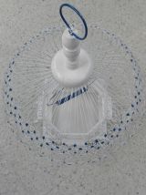 Cage Oiseaux Sidi Bousaid Tunisien Blanc et Bleu