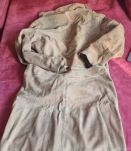 Tailleur Mac Douglas en daim annees 70