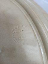 Plat ancien,céramique Italienne 