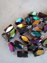 Chapelet Vintage marcassite taillée Nt Dame de la Garde.