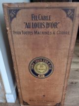 boîte ancienne de mercerie Wallaert et frères (Nord )