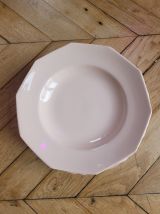 12 assiettes St Amand 1950