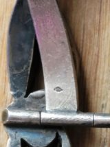Ancienne boucle de ceinture en argent
