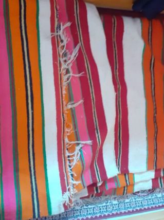 tapis vintage marocaine fais main 