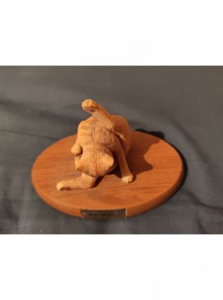 Figurine petit chat "quelle souplesse"