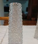 verres d'appliques annéés 1950 relief différent
