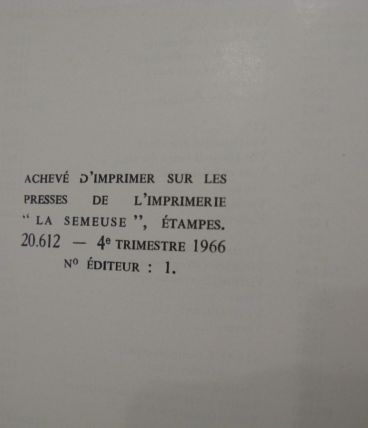 SAVOIR MEDICAL 1966