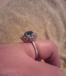 bague argent massif 