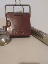 Lot 6 lampes et torches de poche vintage