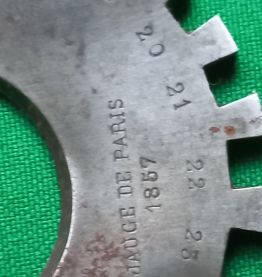 La jauge de Paris   / outil de mesure 