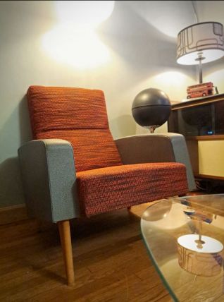 Fauteuil René JEANNOT par ERGY 1960