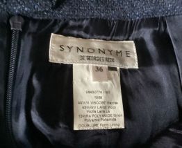 Jupe courte vintage synonyme de Georges Rech