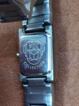 Montre Louis Pion pour femme tout acier inox. Bon état